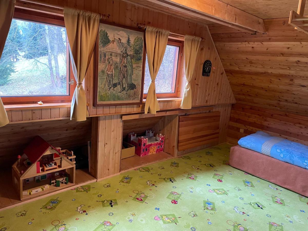 Horská chalupa Pluskovjanka Velké Karlovice Esterno foto